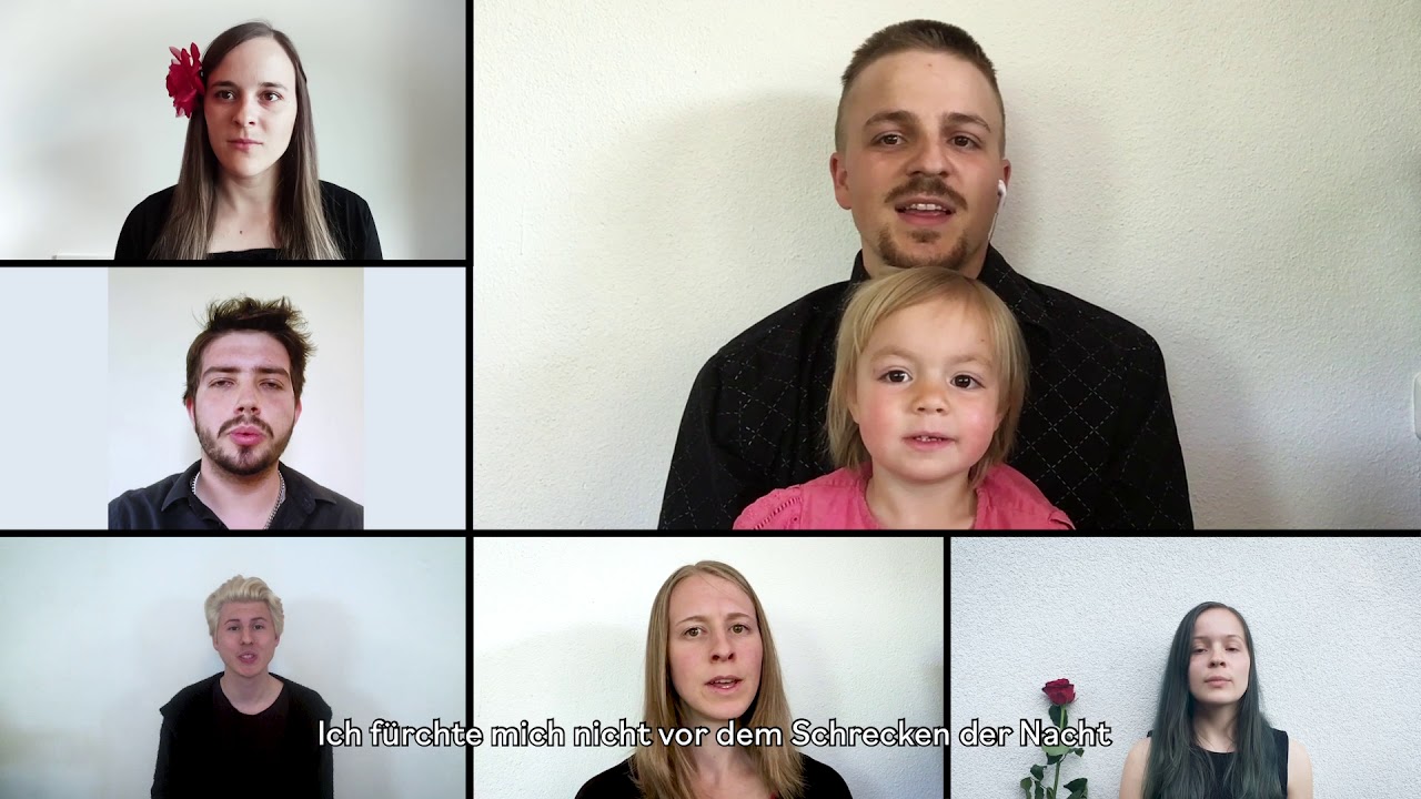 In Den Armen Meines Vaters Virtual Family Choir Youtube