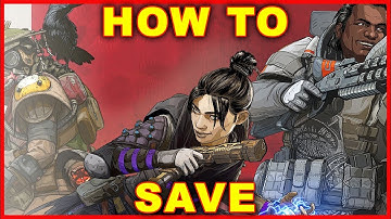 Apex Legends: How to Save Your Game