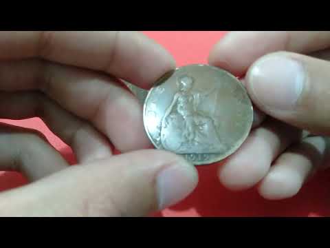 one penny 1913,1918,1919 [Georgivs v Dei Gra:Britt:OMN:REX FID:DEF:IND:IMP:]
