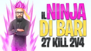 Il NINJA di BARI - 27 KILL - Duo vs Squad [Trick Finale]