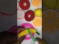 New Satisfying Fruits Cutting Miniature Video