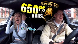 FREE TAXI mit OF-Girl im 650 PS Lamborghini Urus! | TomSprm