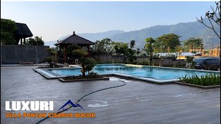 DI JUAL VILLA LUXURI | ViLLA MEWAH PUNCAK  TOP VIEW SHM 1500 METER