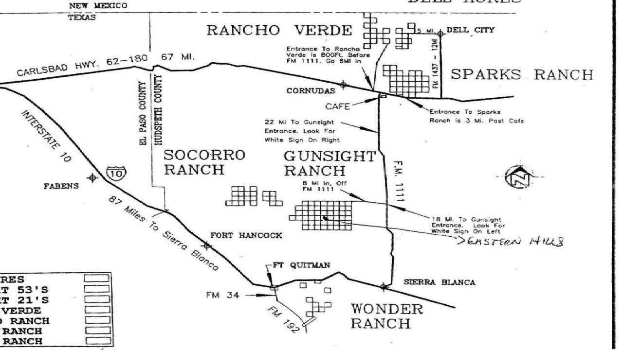 19 13 PSL Gunsight Ranch LOT 7 Road, Sierra Blanca, TX Presented by ...