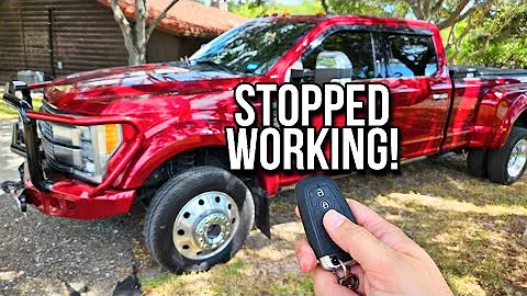 2017+ Super Duty: Truck Won't Remote Start After Battery Disconnected! How I fixed it!