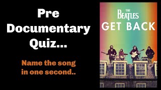 Beatles Quiz- Name These Songs in One Second