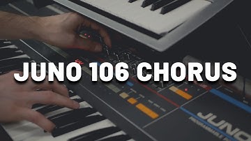 Roland Juno-106 + Chorus Effect | Classic Synth Demo (No Talking)