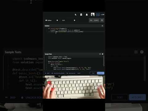 ASMR Python Coding