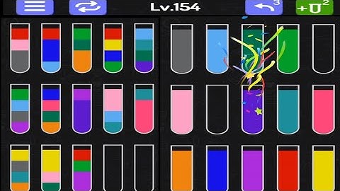 Water color sort level 154/155