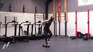 Burpee Double Jump Over the Dumbbell