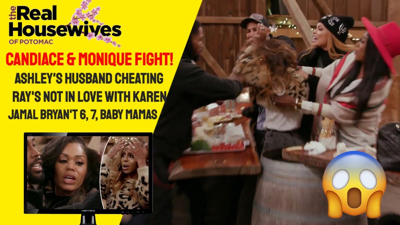 Настоящие домохозяйки Потомака | Эп. 5-9 | Моник и Кэндис дерутся!!!