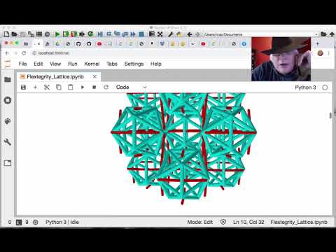 Welcome to Jupyter Lab: A Flextegrity Project