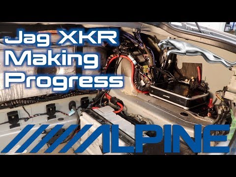 Jaguar XKR - Amp Wiring + Other Stuff | Part 2