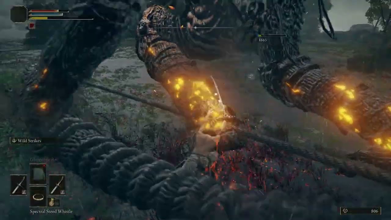 Elden Ring : Goldem Great Arrow - Hard Rock | Weeping Penisula