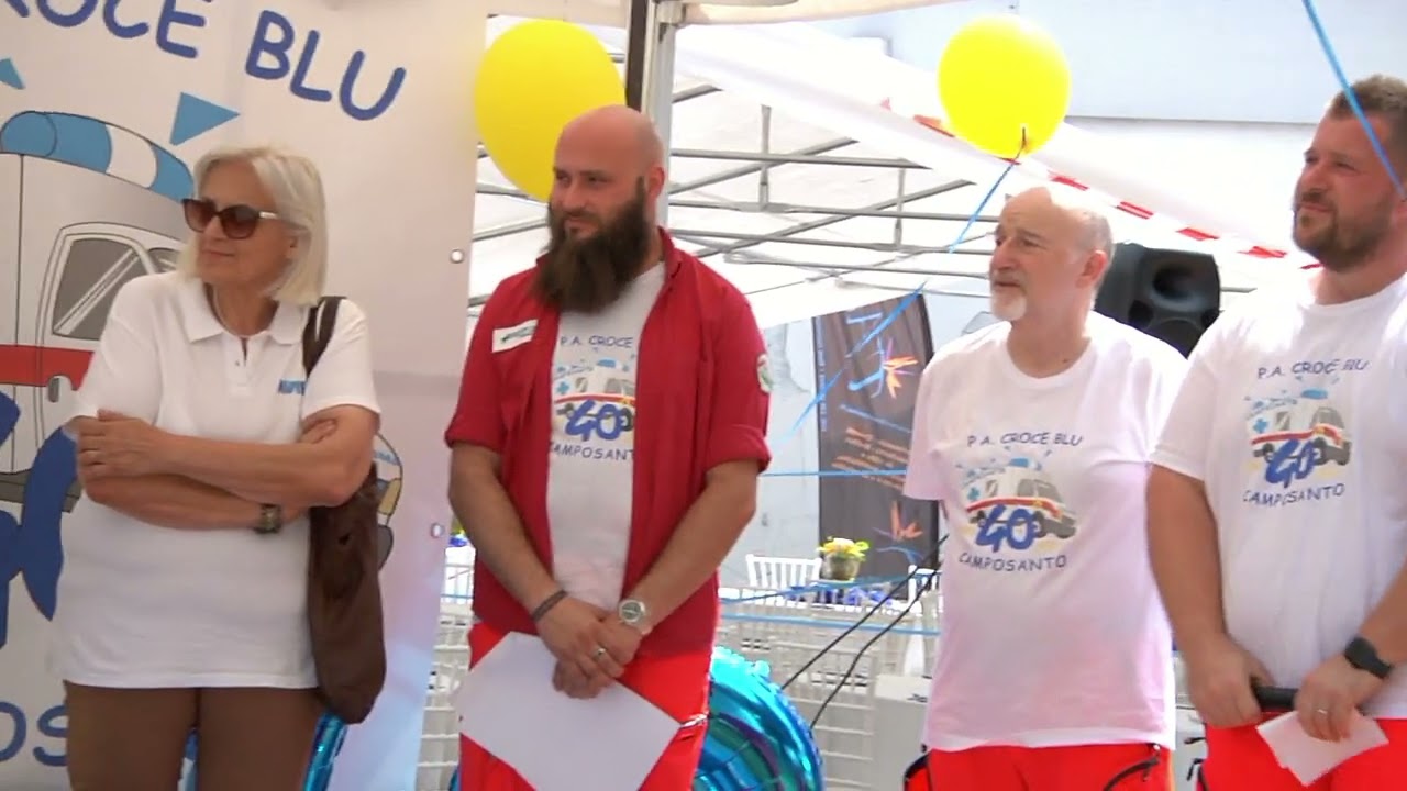 La Croce Blu di Camposanto compie 40 anni. Servono più volontari