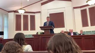 Zack's Mission Farewell Talk