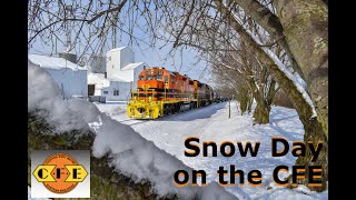 Snow Day on the CFE: Chasing the CFE Decatur Local through the Snow