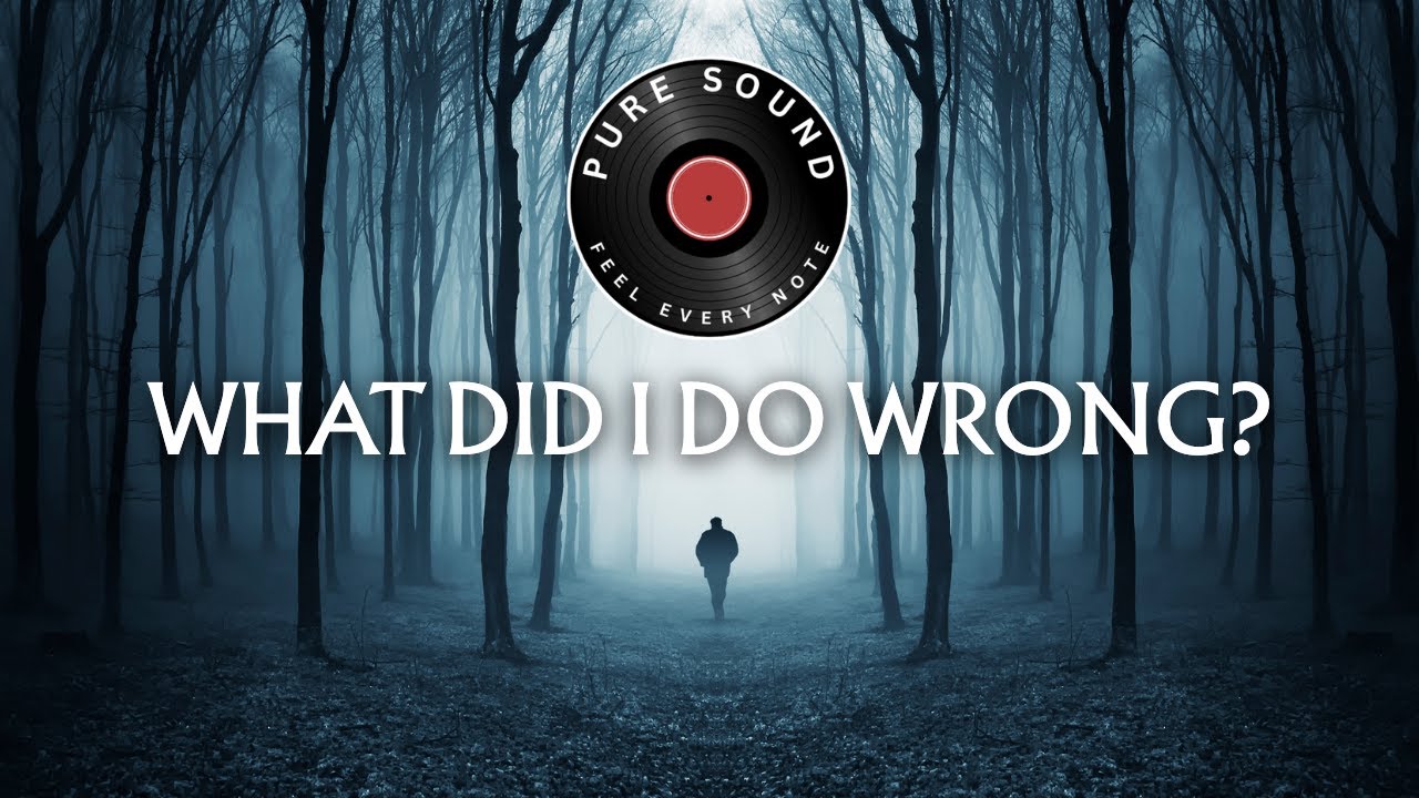 What Did I Do Wrong – Dark Techno Metal Ballad | Deep Male Vocal | Official Audio
