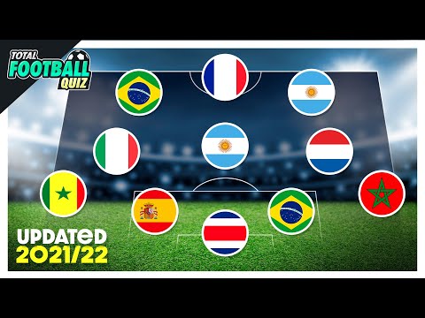 GUESS CLUB BY PLAYERS' NATIONALITY - UPDATED 2021/2022 | QUIZ FOOTBALL 2021