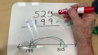 3 Digit Subtraction - Constant Difference Strategy