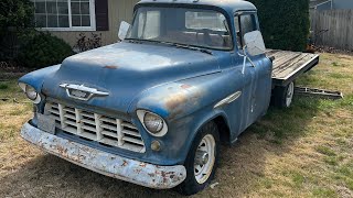 New shop truck project, 56’ Chevy 3200 