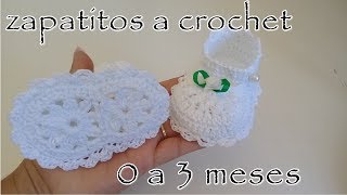 crochet baby shoes