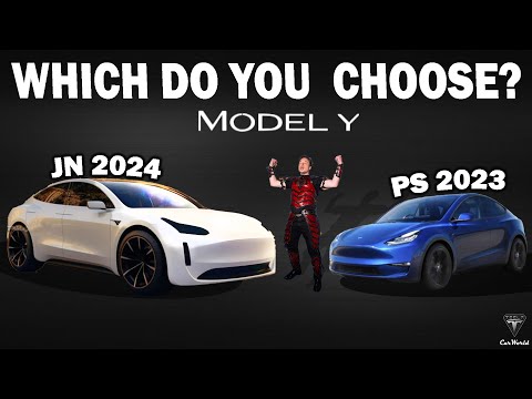 Comparing Tesla 2024 Model Y Juniper to The Older Model Y
