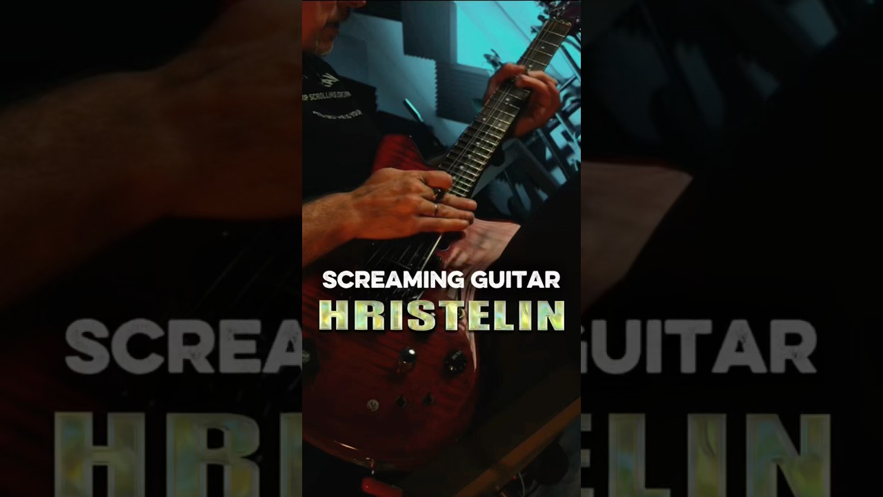 Screaming Guitar. Power of Orchestra. 