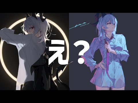 鳴潮】イラストレーター志望が本気でザンニー描いてみた。 - YouTube