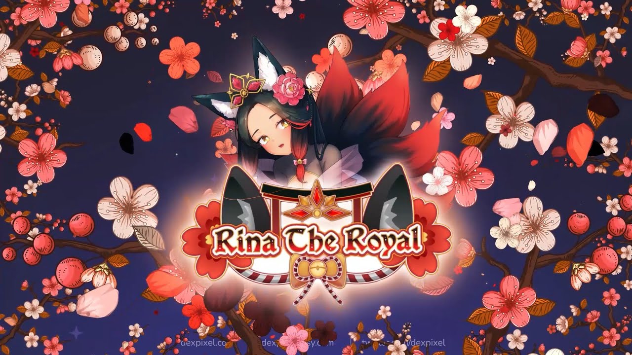 Custom Sakura Cherry Blossom Animated Stream Transition – Stinger with Your VTuber Model or Logo