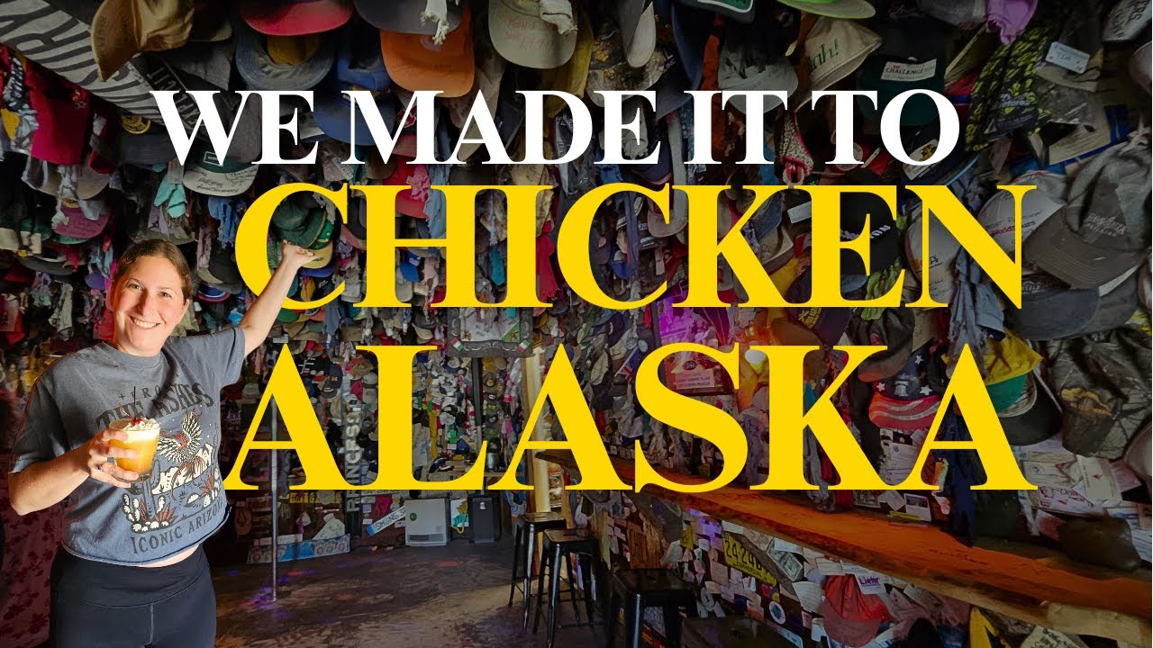 Top of the World Highway to Chicken, Alaska | Border Crossing & Quirky Gold Rush Town