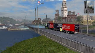 ETS2 1.34.x Promods 2.40   RusMap 1.8.1   RusMap Fix By Sergey06 and Baltic DLC #8