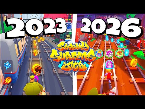 2023 VS 2026 SUBWAY SURFERS CITY