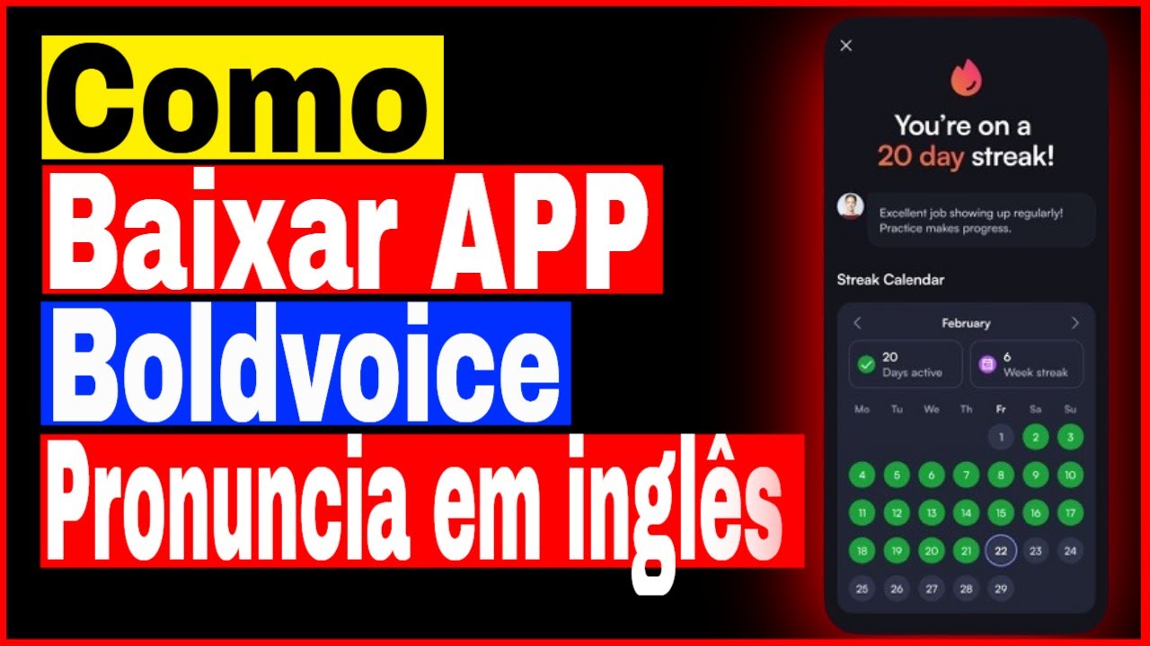 Como Baixar e Instalar BoldVoice Pronuncia em inglês Celular - YouTube