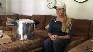 Unboxing and Reviewing  Mirro 22 quart  Pressure Canner