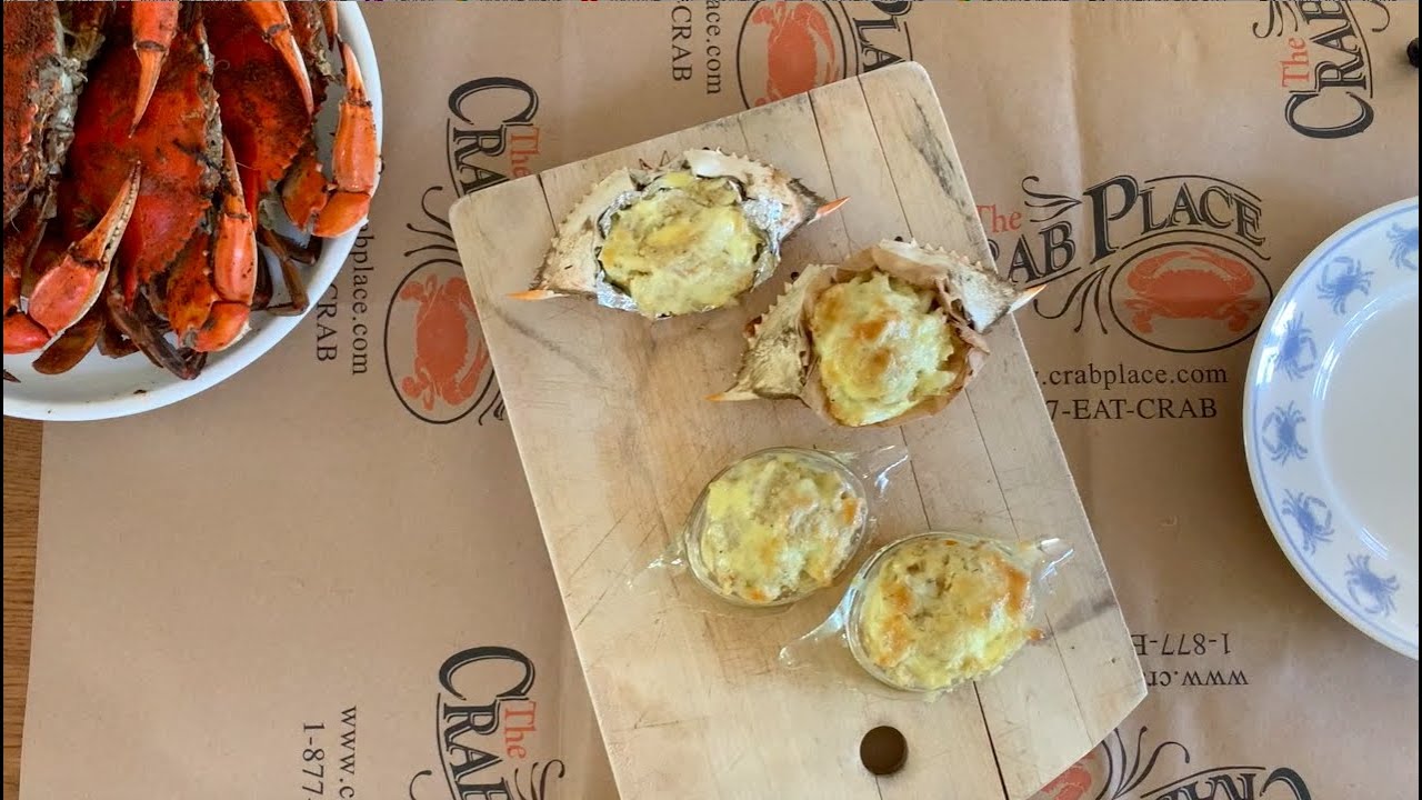 Easy Crab Imperial made in a crab shell or ramekin YouTube
