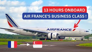 Business Class Trip Report / Air France 777-300 Paris Cdg - Singapore Changi