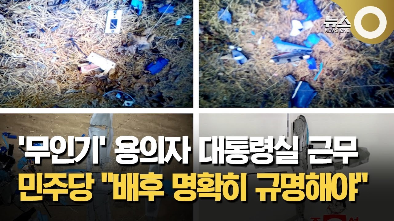 민주당, 북 무인기 자수에 "배후 조사해야"