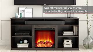 South Haven Fireplace TV Stand Features