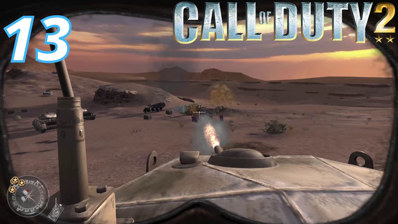 Call of Duty 2 - Part 13|88 Ridge - Northwestern Libya|Gameplay 2023 ...