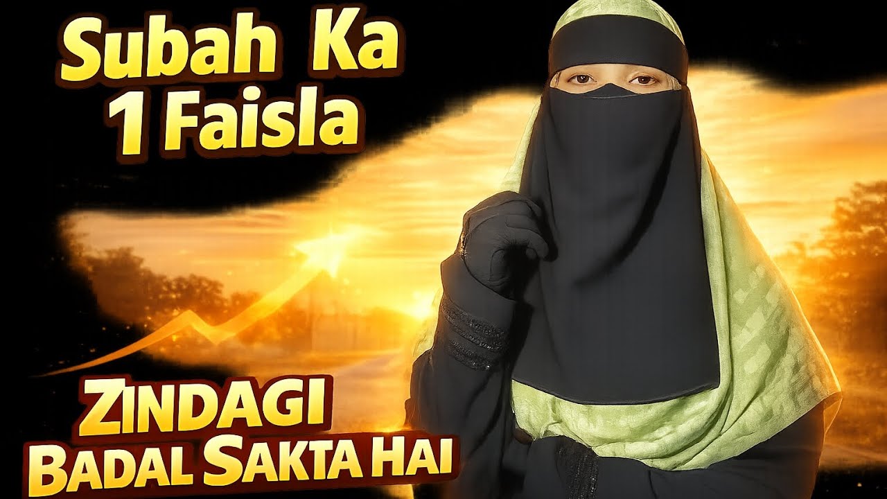 Morning Motivation|Subah Ka 1 Faisla Zindagi Badal Sakta Hai