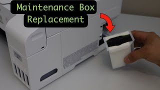 Epson ET 2800 Maintenance Box Replacement.