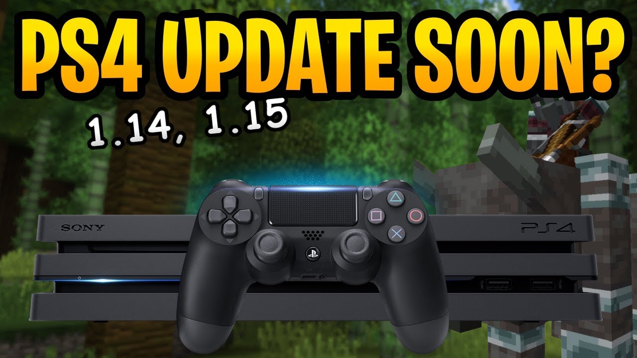 Minecraft 1.14 Good News For Console PS4 Players! Future Updates - YouTube