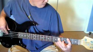 "Hosanna" (Hillsong) Bass Cover WITH ON SCREEN NOTES chords
