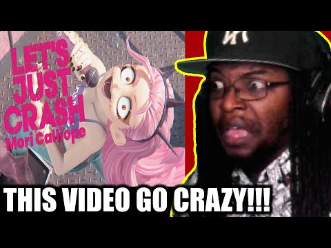 MV LET S JUST CRASH Mori Calliope 2nd Opening Theme Of TV Anime GACHIAKUTA DB Reaction