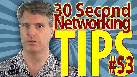 Uh… this is a black tie formal event? 30 Second Networking Tip 53