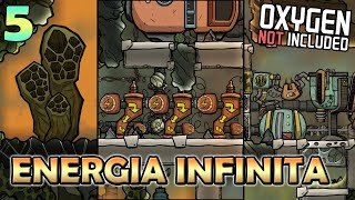 CENTRAL DE ENERGIA INFINITA | #5 Oxygen Not Included Ciclo 39-50 MUNDO TERRA | ESPAÑOL