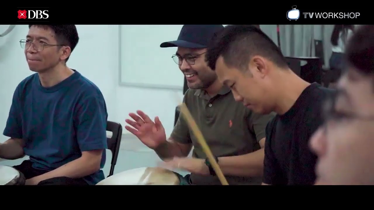 Drum Team Building Activities in Johor Bahru Malaysia for DBS Singapore! Get Your Team in Rhythm!