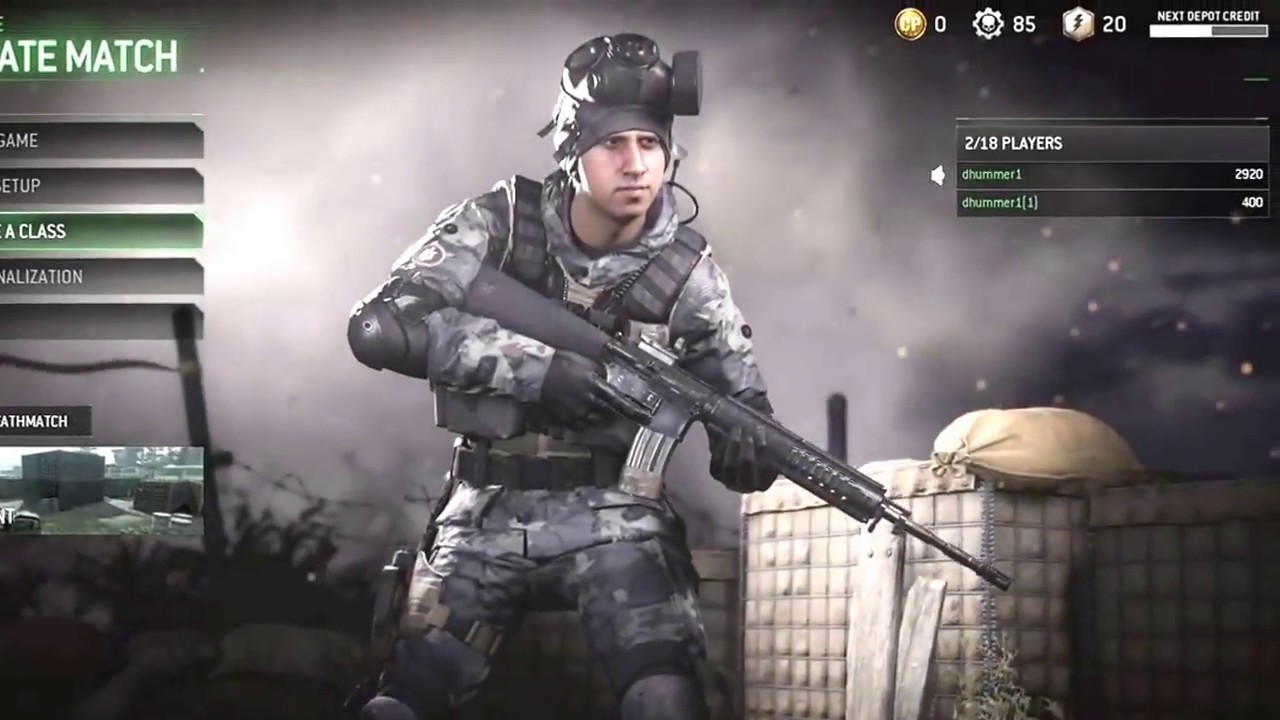 The easiest 1v1 ever!!! Call of duty modern warfare remastered custom game