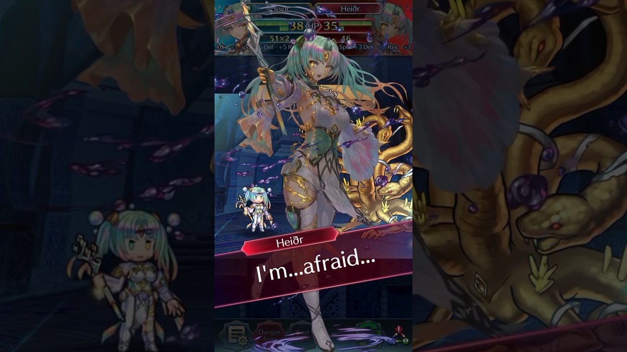 Evil Heiðr critical hit quote 